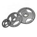 OEM Fitness Body Buliding Tri Grip Cast Iron Ring Weights Lifting Plates Set